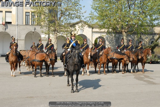 2007-04-14 Milano 121 Reggimento Artiglieria a Cavallo